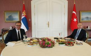 FOTO: AA / Recep Tayip Erdogan i Alkesandar Vučić